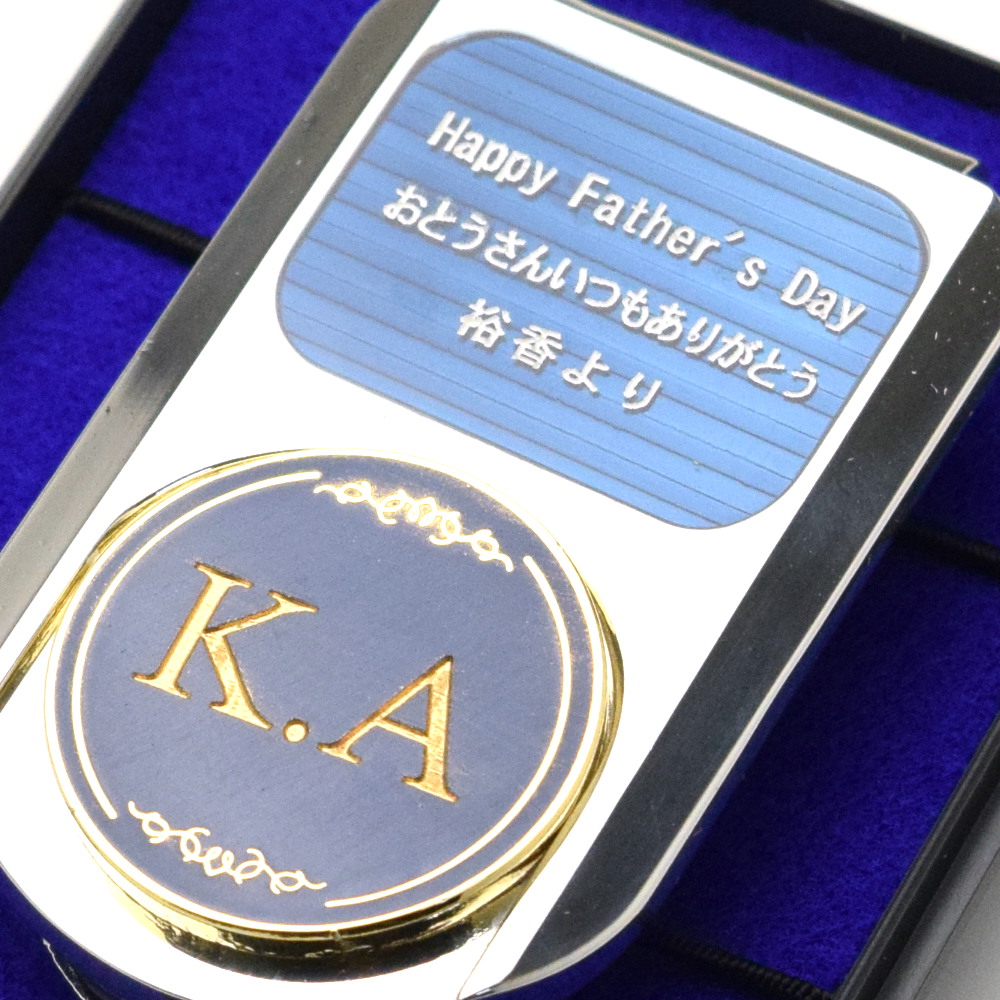 ゴルフマーカー刻印部分拡大